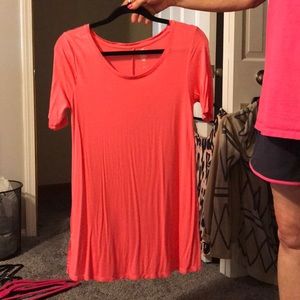 Pink tunic t shirt